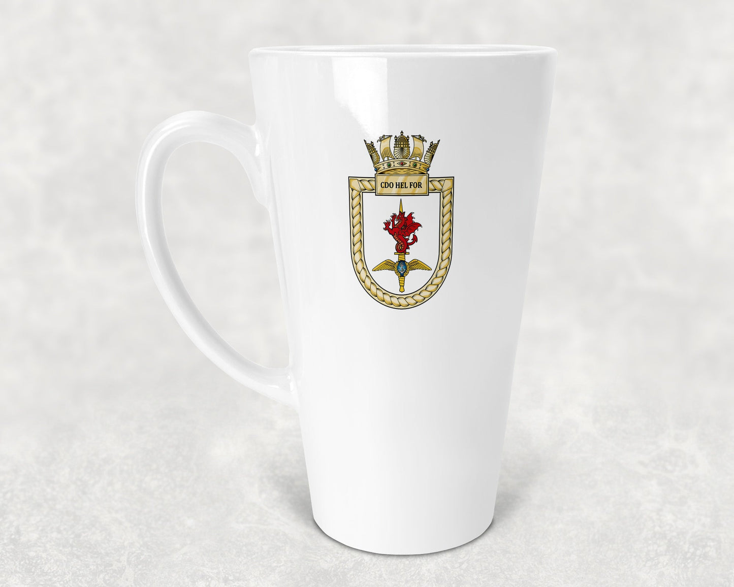 Commando Helicopter Force - Latte Mug 17oz