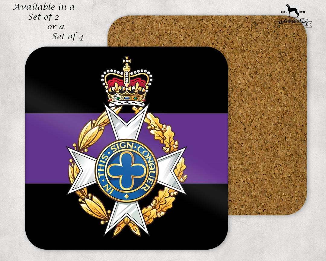 Royal Army Chaplains' Department - COASTER SET