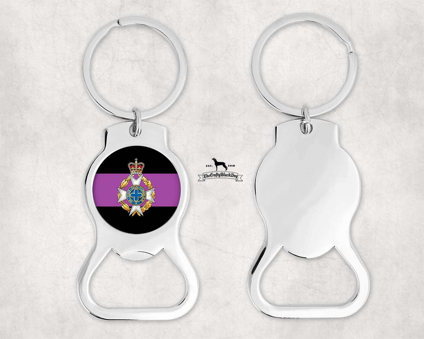 Royal Army Chaplains' Department - Bottle Opener Keyring