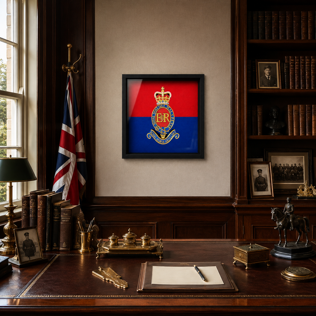 3rd Regiment Royal Horse Artillery (3 RHA) Cap Badge Display Frame | Officially Licensed