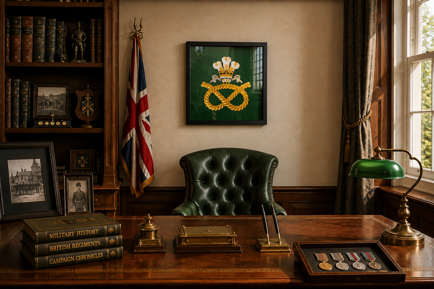 Staffordshire Regiment Cap Badge Display Frame | Officially Licensed