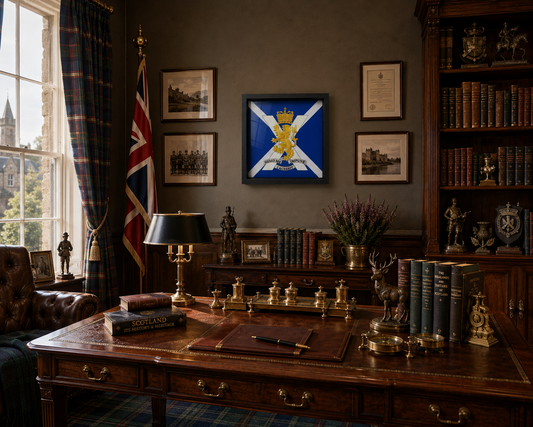 Royal Regiment of Scotland Cap Badge Display Frame | Officially Licensed