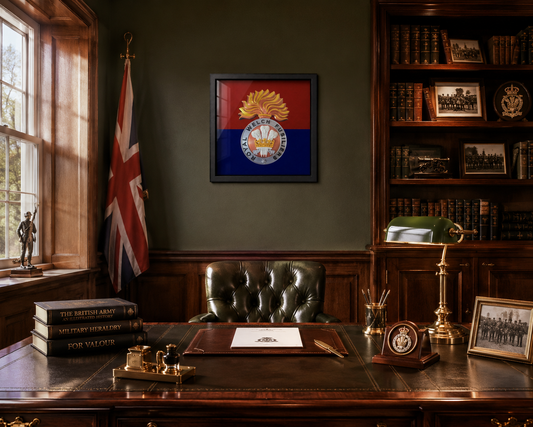 Royal Welch Fusiliers Cap Badge Display Frame | Officially Licensed