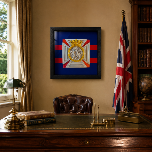 Duke of Edinburgh's Royal Regiment Cap Badge Display Frame | Officially Licensed