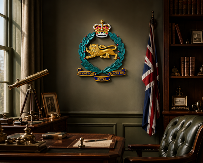 King's Own Royal Border Regiment Full Colour Cap Badge Crest | Officially Licensed