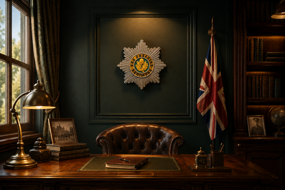 Cheshire Regiment 3D Printed Cap Badge | Full Colour | Official MOD-Licensed Gift