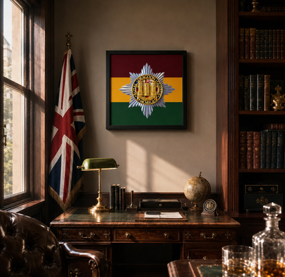 Royal Dragoon Guards Cap Badge Display Frame | Official MOD-Licensed Gift