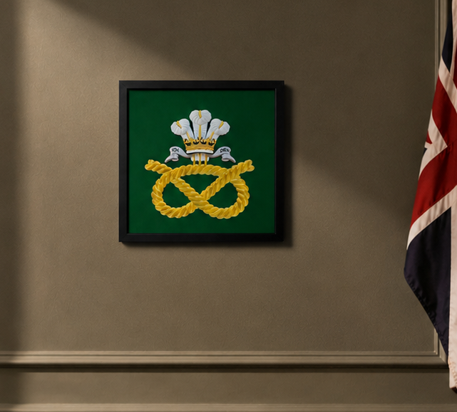 Staffordshire Regiment 3D Cap Badge Display Frame | MOD-Licensed Military Gift
