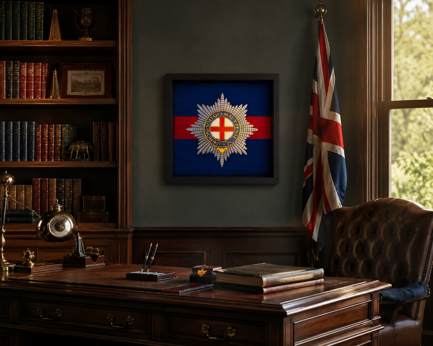 Coldstream Guards Cap Badge Display Frame | Officially Licensed