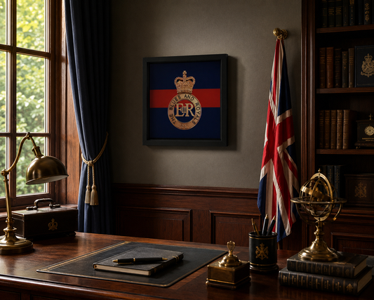 Blues and Royals Cap Badge Display Frame – Queen's Crown | Officially Licensed