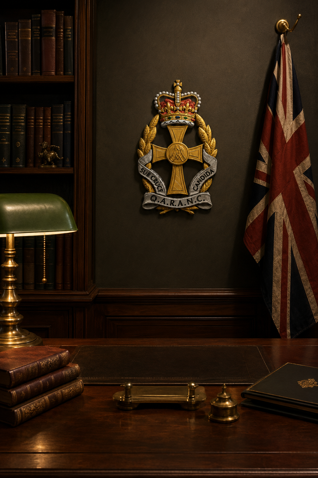 QARANC Queen's Crown 3D Printed Cap Badge | Official MOD-Licensed Gift
