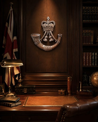 The Rifles Queen's Crown Cap Badge | Officially Licensed