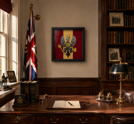 King's Royal Hussars Display Frame | Officially Licensed