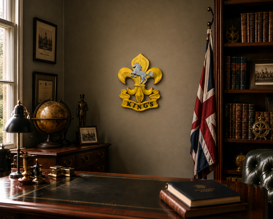 The King's Regiment Cap Badge | Officially Licensed