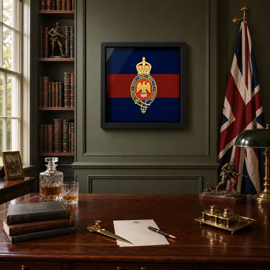 Blues and Royals Cypher Display Frame – King's Crown | Officially Licensed