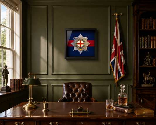 Coldstream Guards Cap Badge Display Frame | Officially Licensed