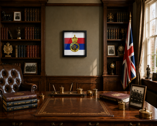 Life Guards Cap Badge Display Frame – King's Crown | Officially Licensed