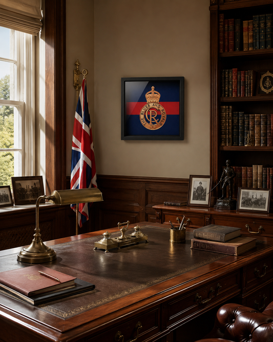 Blues and Royals Cap Badge Display Frame – King's Crown | Officially Licensed
