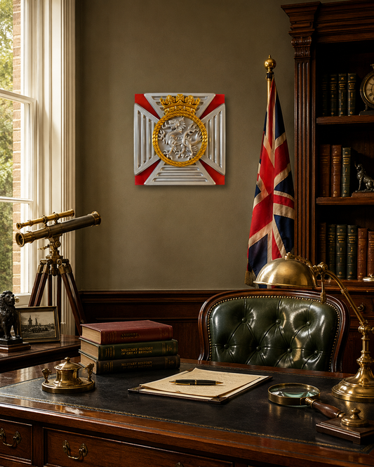 Duke of Edinburgh's Royal Regiment Cap Badge | Brandywine Flash | Officially Licensed