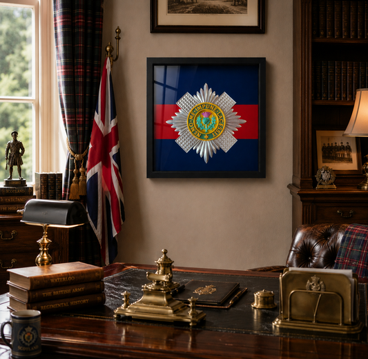 Scots Guards Cap Badge Display Frame | Officially Licensed
