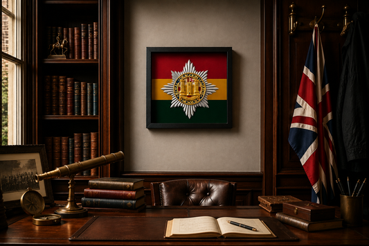Royal Dragoon Guards Cap Badge Display Frame | Officially Licensed