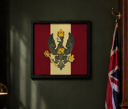 King's Royal Hussars Cap Badge Display Frame | Official MOD-Licensed Gift