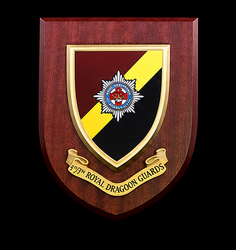 The Royal Dragoon Guards - Wall Shield Plaque | MOD Licensed Seller