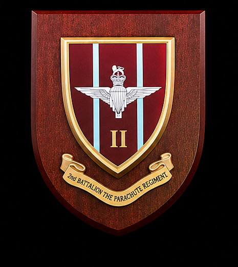 2nd Bn The Parachute Regiment - Wall Shield Plaque | MOD Licensed Seller