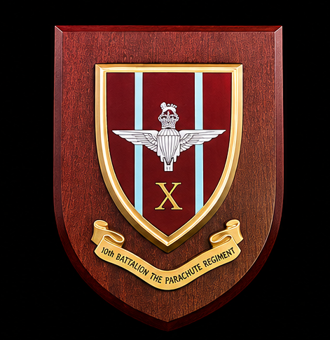 4th Bn The Parachute Regiment - Wall Shield Plaque | MOD Licensed Seller
