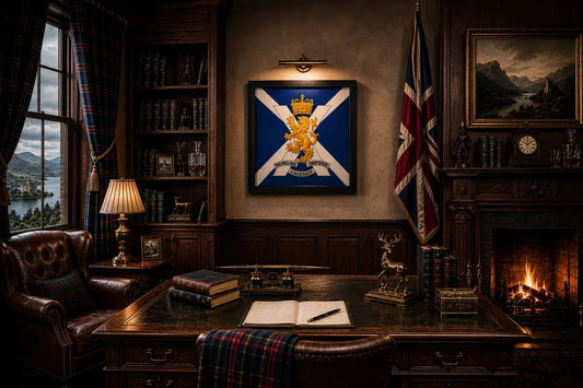 Royal Regiment of Scotland Cap Badge Display Frame | Officially Licensed