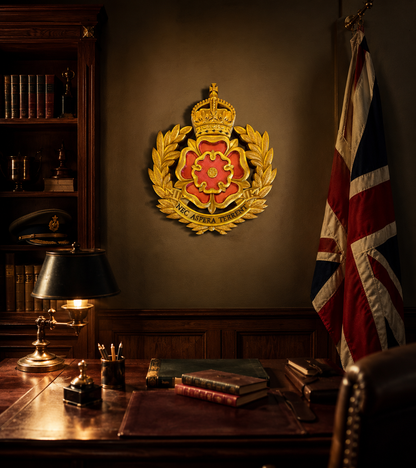 Duke of Lancaster's Regiment King's Crown Cap Badge