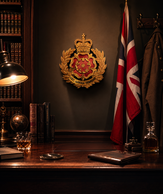 Duke of Lancaster's Regiment Queen's Crown Cap Badge