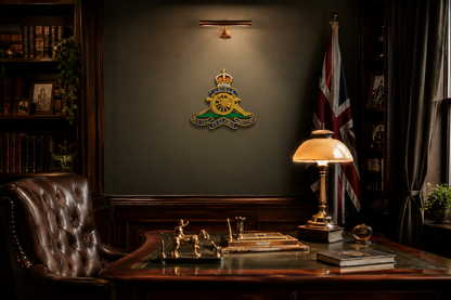 Royal Regiment of Artillery King's Crown Cap Badge