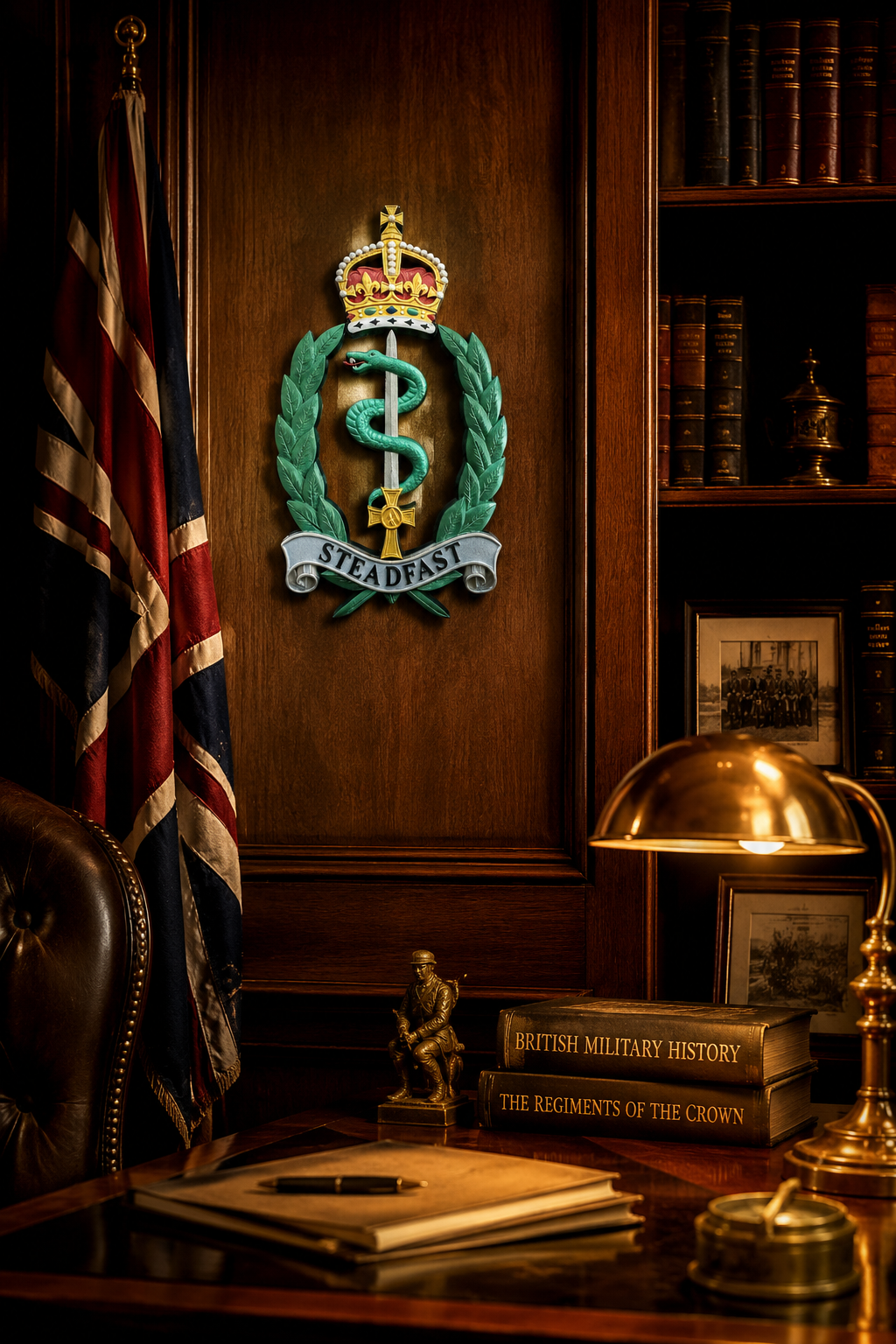 Royal Army Medical Service Cap Badge