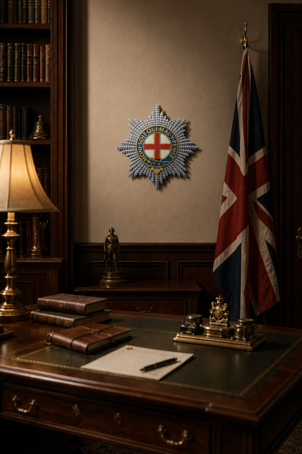 Coldstream Guards 3D Printed Cap Badge