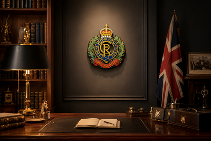Royal Engineers King's Crown Cap Badge