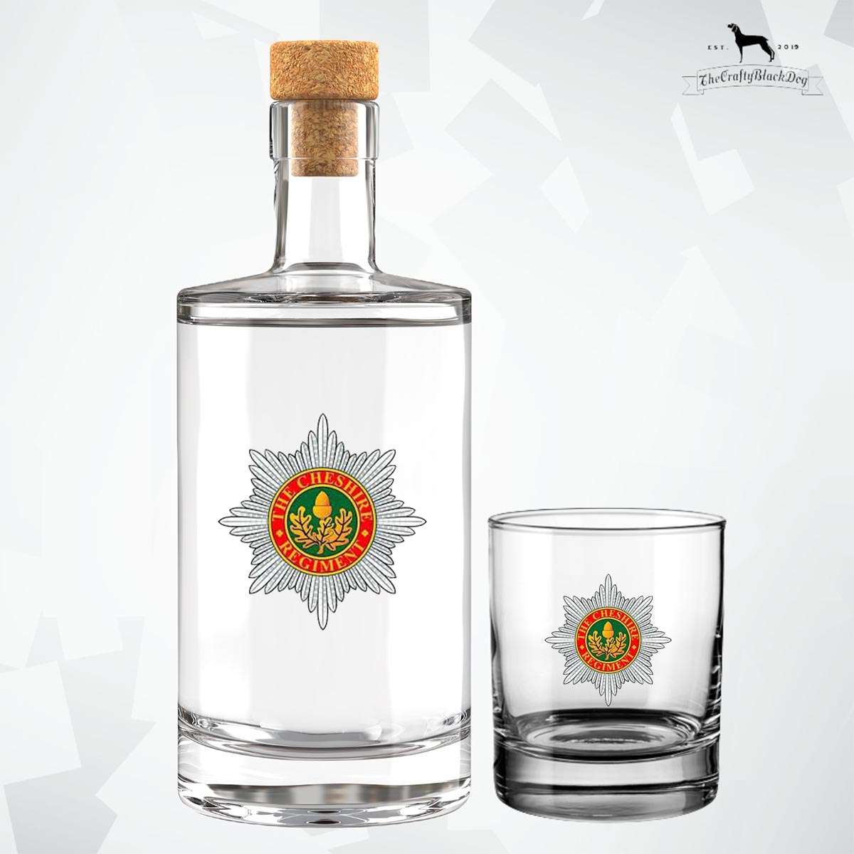 Cheshire Regiment - Fill Your Own Spirit Bottle