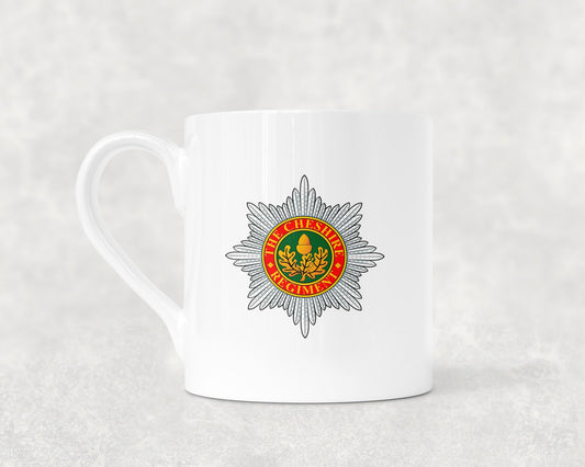 Cheshire Regiment - Bone China Mug