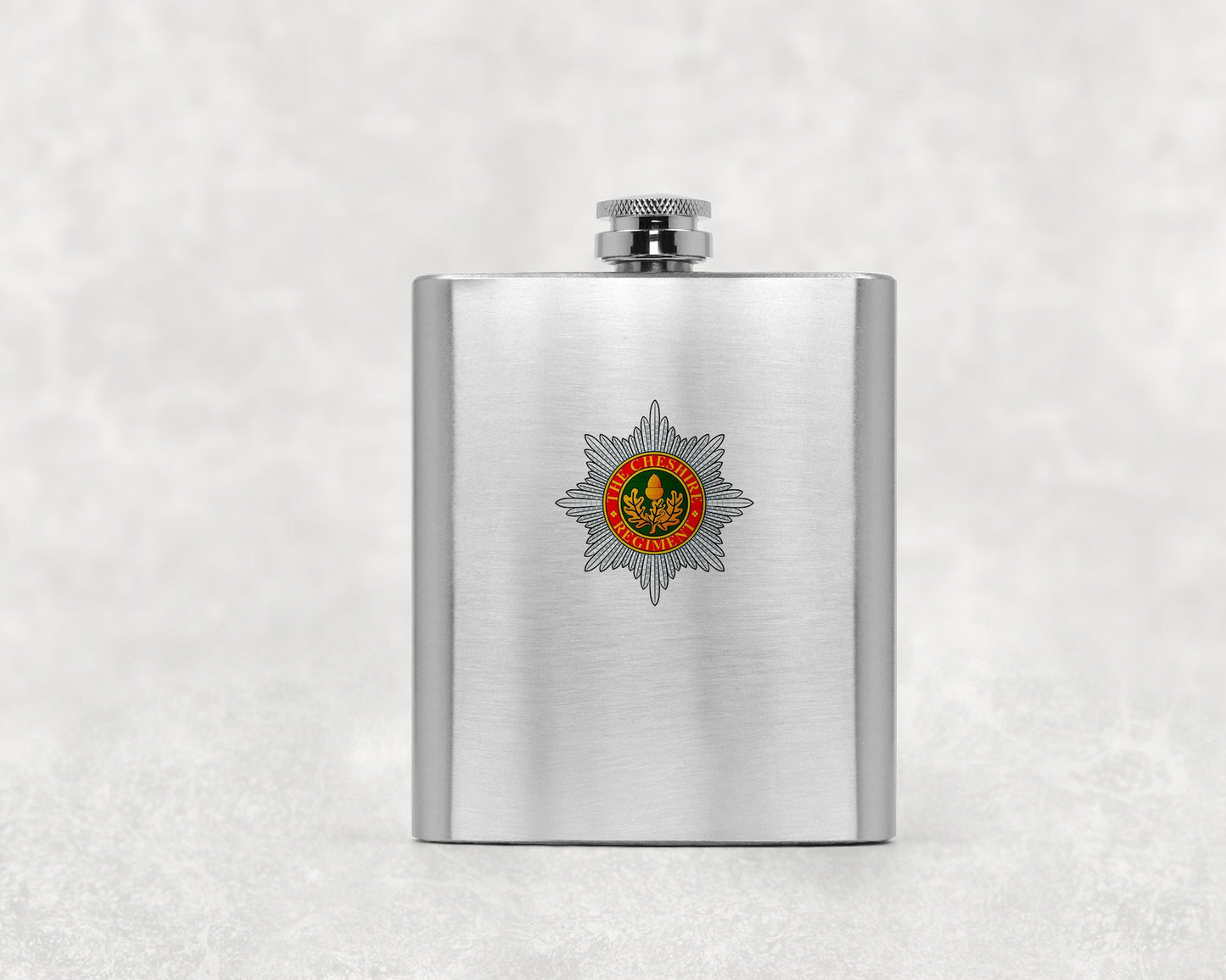 Cheshire Regiment - Hip Flask