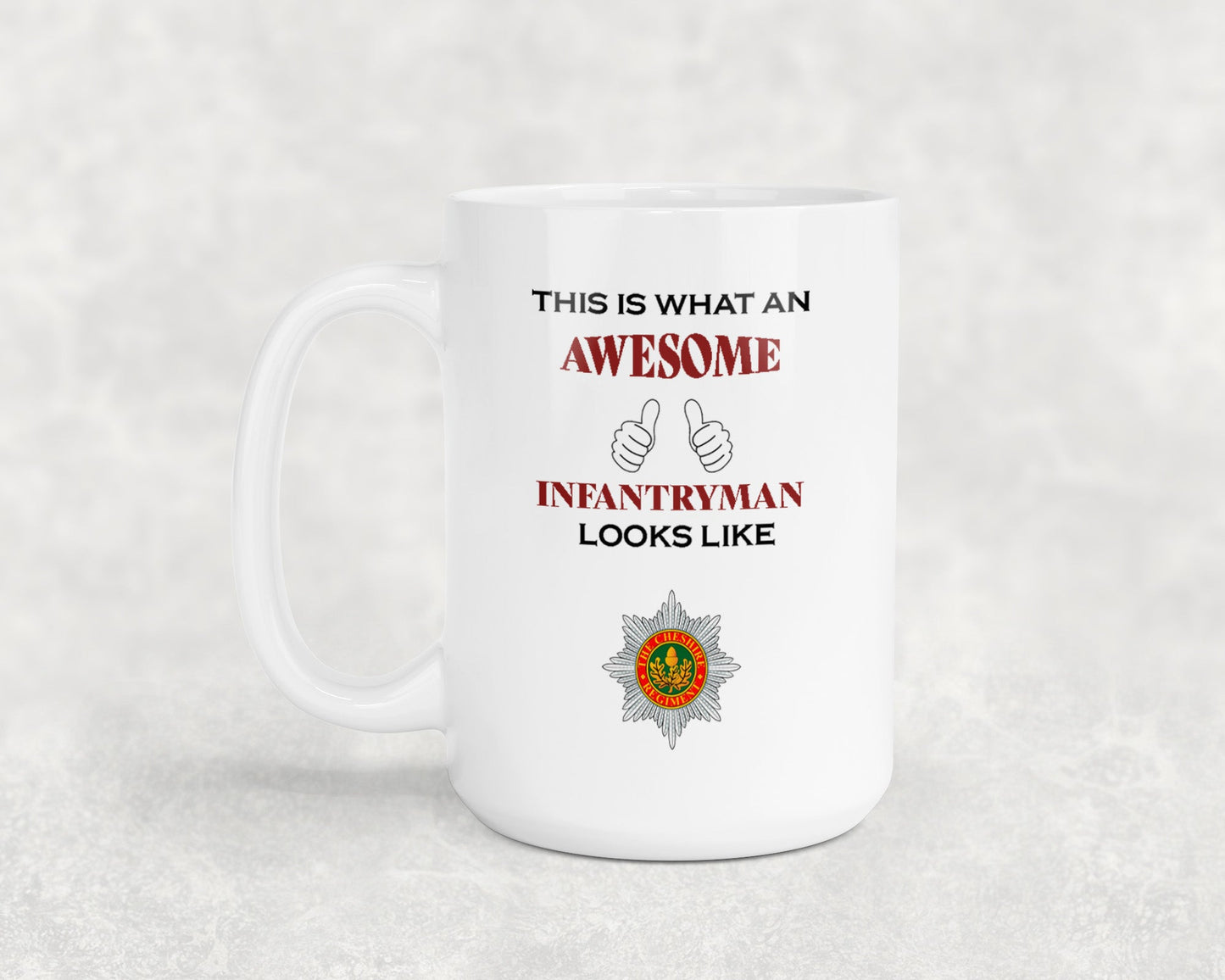 Cheshire Regiment - Awesome Mug