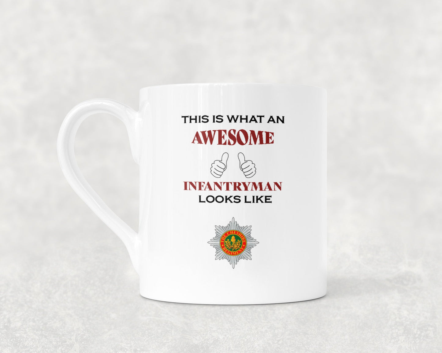 Cheshire Regiment - Awesome Mug