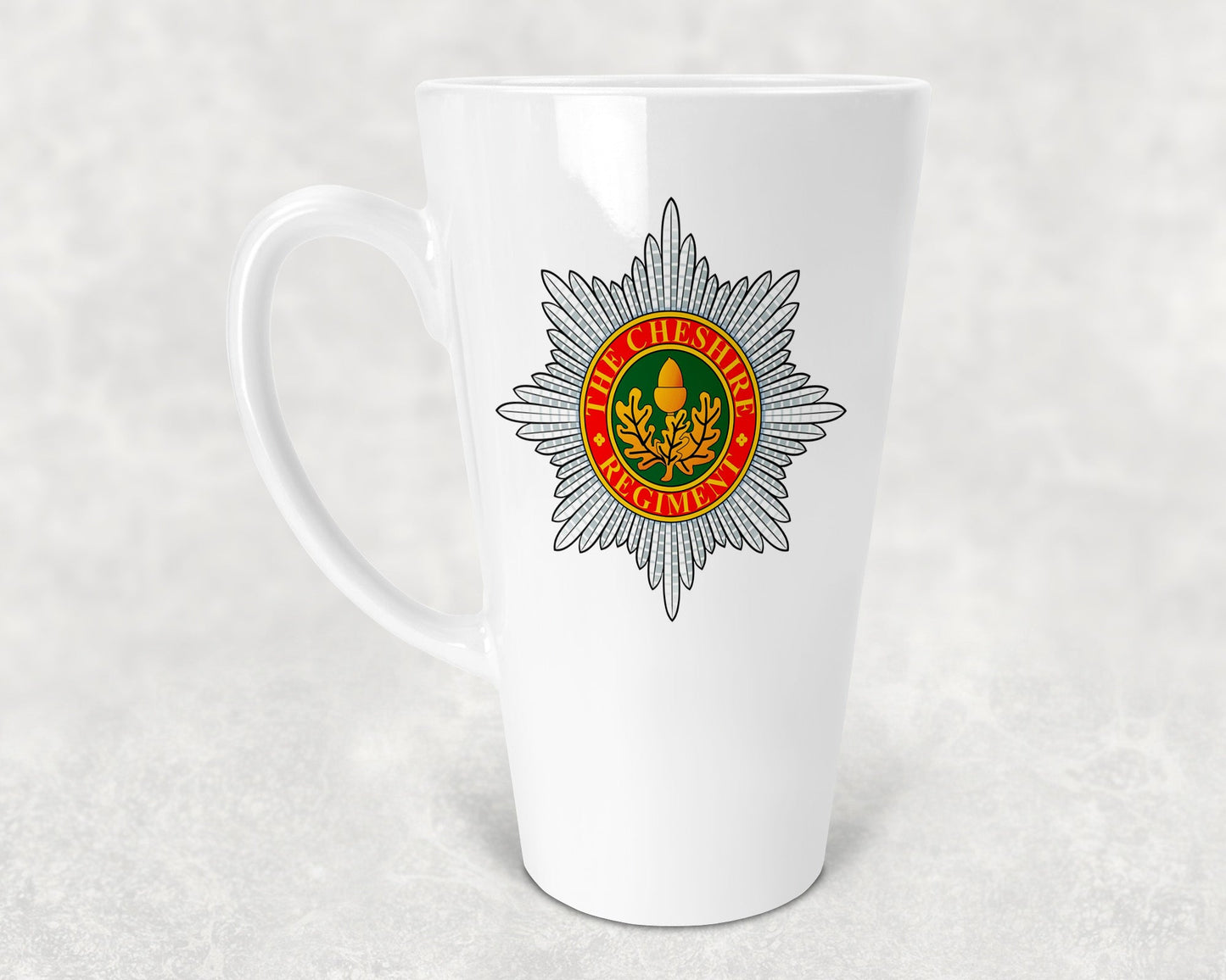 Cheshire Regiment - Latte Mug 17oz
