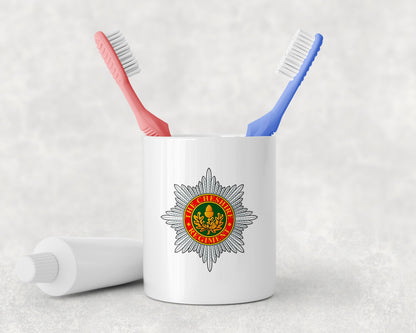 Cheshire Regiment - Toothbrush Holder and Soap Dispenser