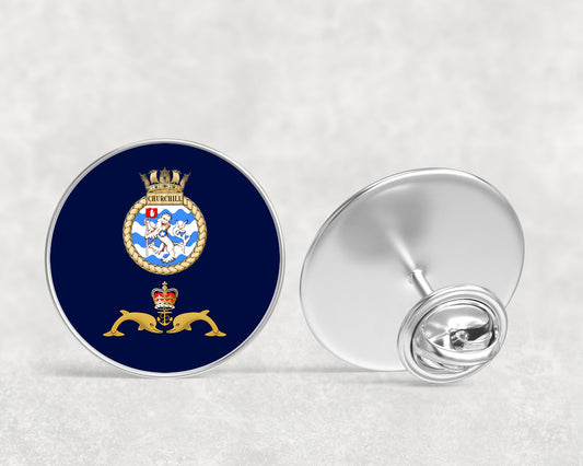 HMS Churchill - Lapel Pin