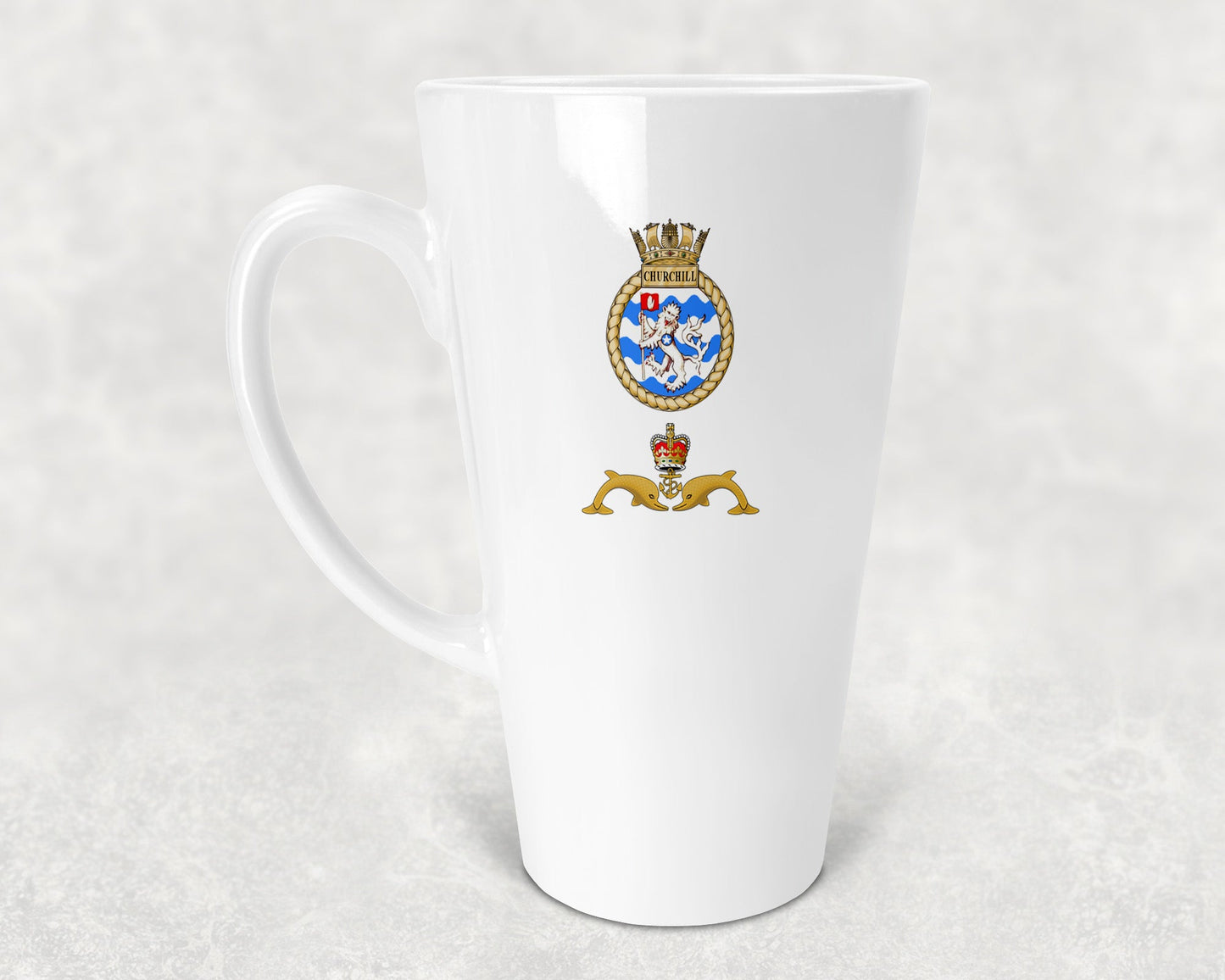 HMS Churchill - Latte Mug 17oz