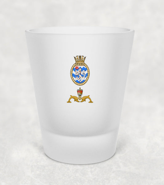 HMS Churchill - Shot Glass