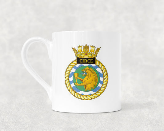 HMS Circe - Bone China Mug