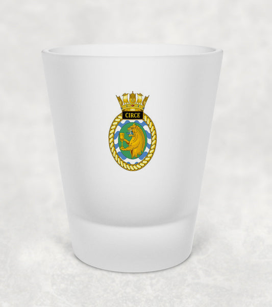 HMS Circe - Shot Glass
