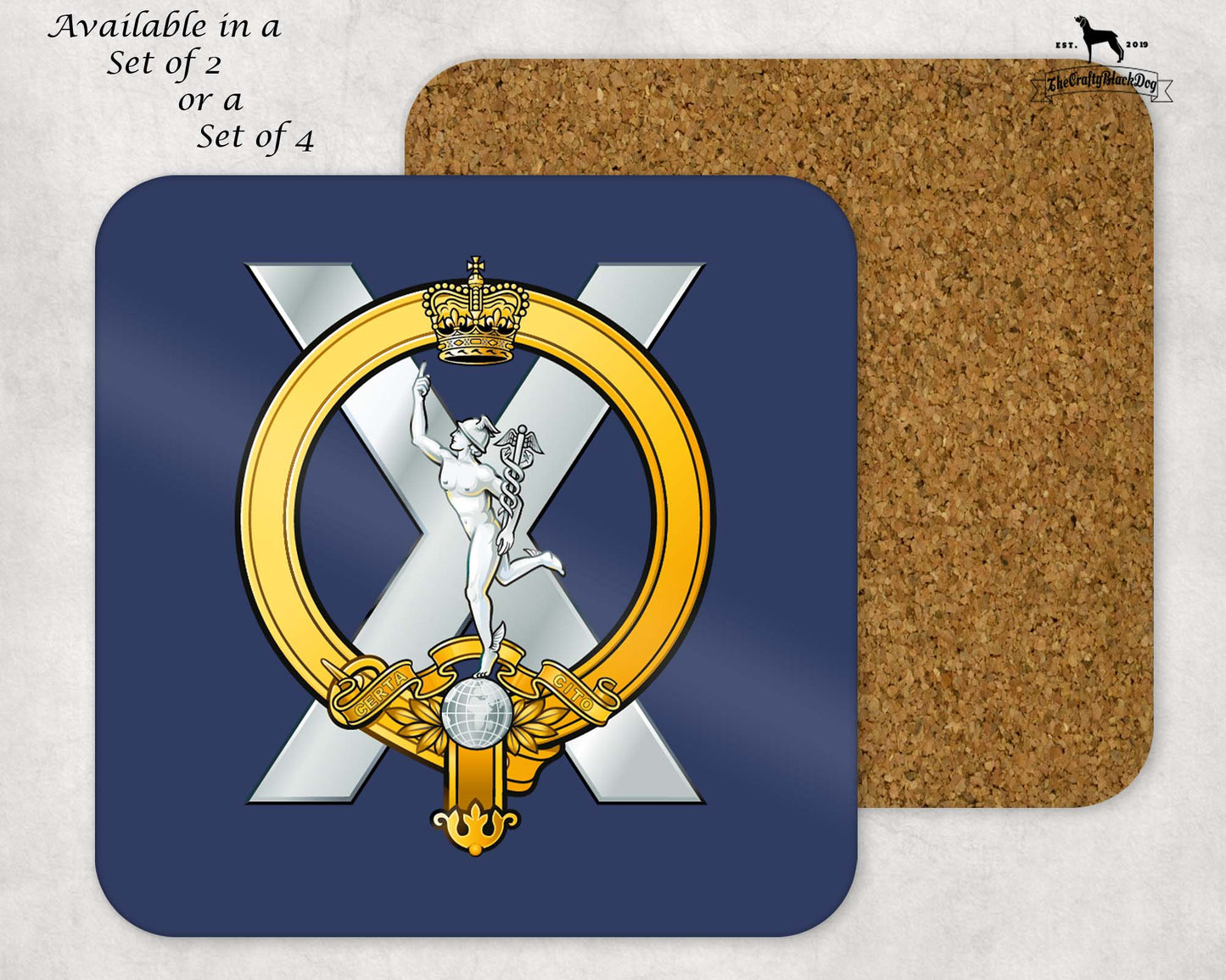 32 Signals Regiment - Coaster Set