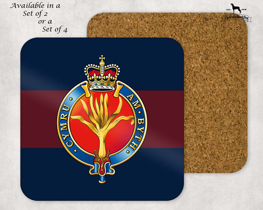 Welsh Guards Cypher - Coaster Set